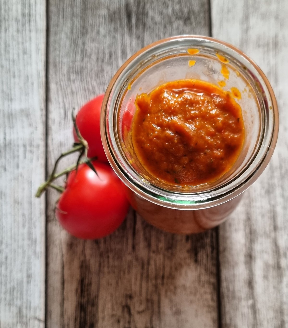 Pizza Sauce aus frischen Tomaten aus dem Thermomix